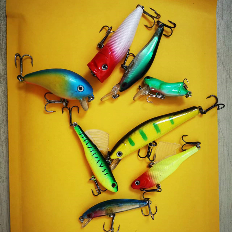 Fishing Lure Popper - Umpan pancing palsu, umpan pancing Minnow