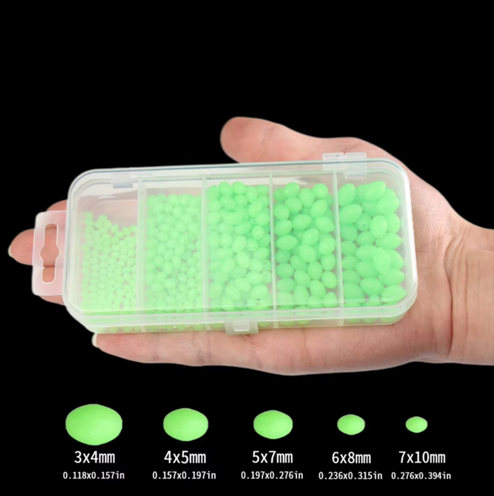 Fishing Lure Soft Plastic - 375 Buah/Set Umpan Pancing Laut Bercahaya