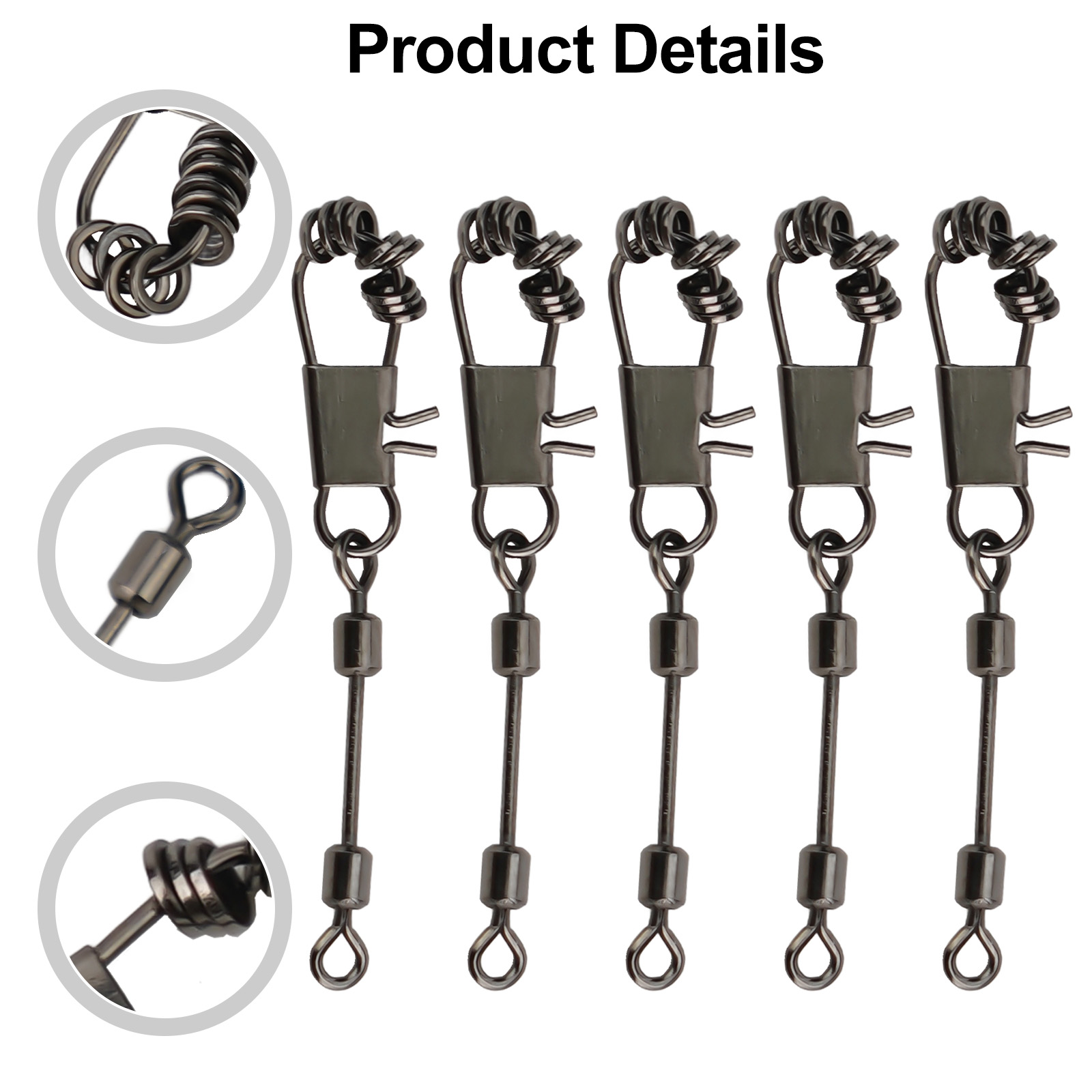 Fishing Lure Making Kit - 10/20/50 buah cincin TIPPET kecil OVAL