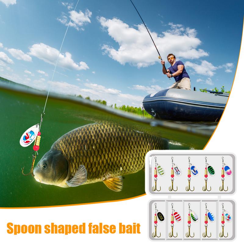Umpan Spinner untuk memancing  - Fishing Lure Spoon ulasan dan harga