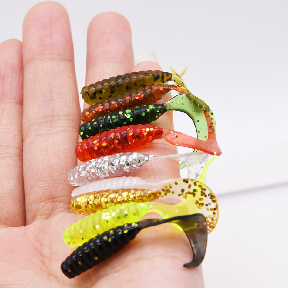 JYJ 4 Buah/Lot 3.5G Kail Jig d - Fishing Lure Soft Plastic ulasan dan harga