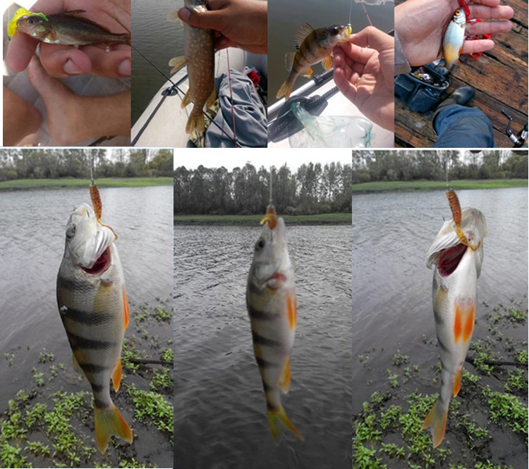 JYJ 4 Buah/Lot 3.5G Kail Jig d - Fishing Lure Soft Plastic ulasan dan harga