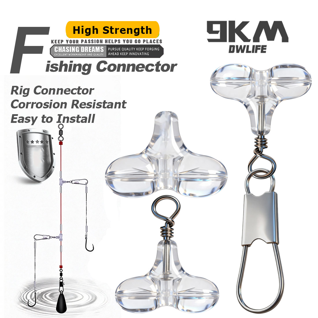 9KM Manik-manik Pancing Bentuk - Fishing Lure Accessories ulasan dan harga