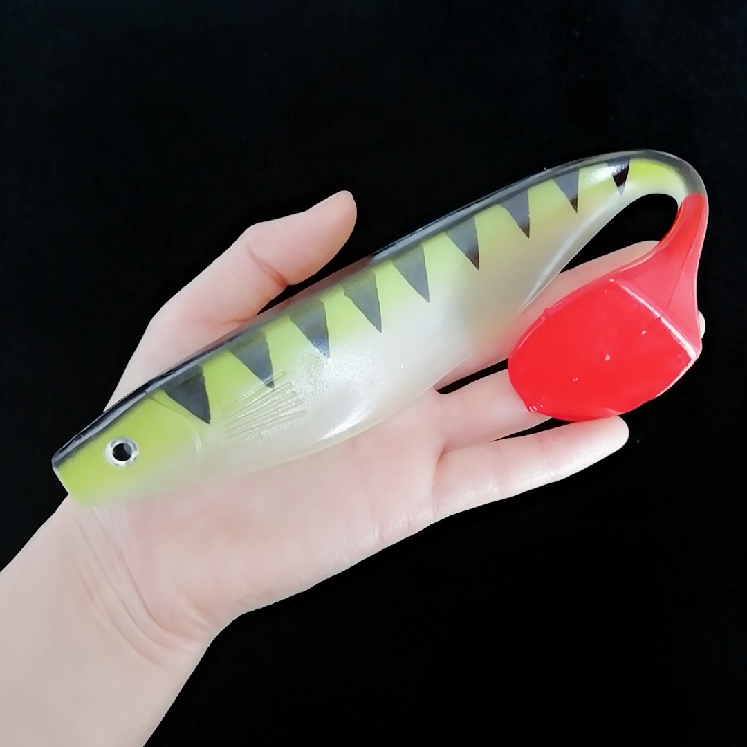 Umpan Pancing Air Asin Swolfy  - Fishing Lure Soft Plastic ulasan dan harga