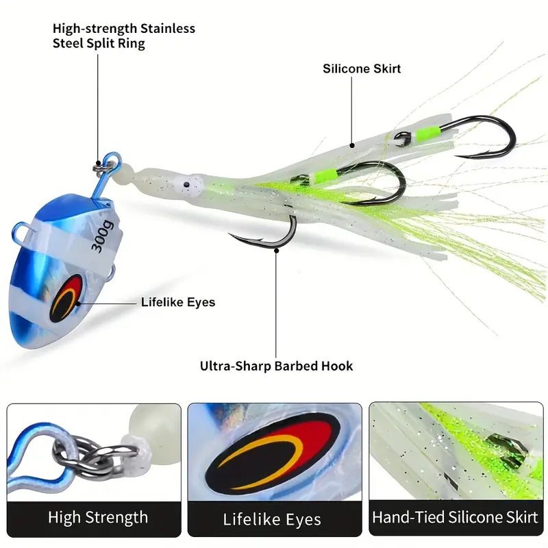 1 Buah Umpan Bercahaya 100G Um - Fishing Lure Buzzbait ulasan dan harga