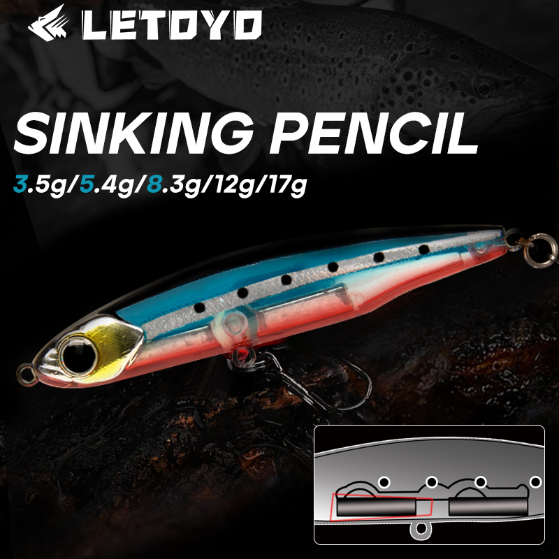 Umpan Buatan LETOYO Sinking Pe - Fishing Lure Swimbait ulasan dan harga