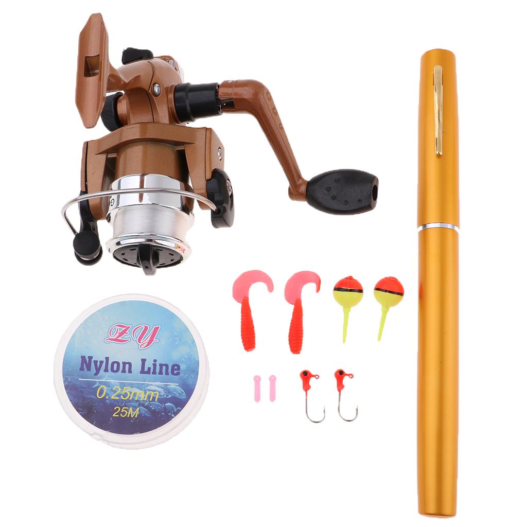 Joran Pancing Mini Portabel Sa - Fishing Lure Jig ulasan dan harga