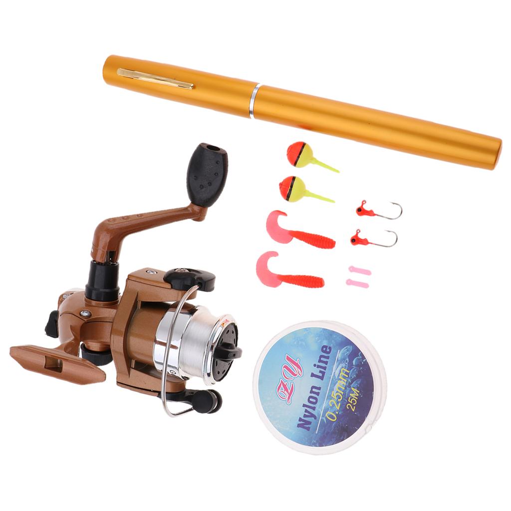 Joran Pancing Mini Portabel Sa - Fishing Lure Jig ulasan dan harga