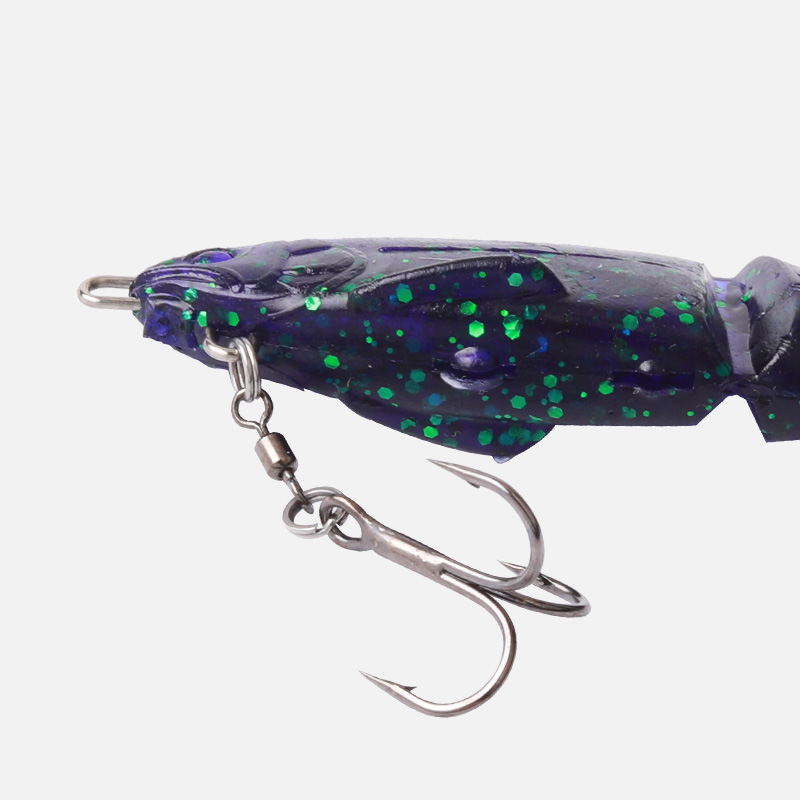 1 buah Umpan Lunak Berengsel T - Fishing Lure Swimbait ulasan dan harga