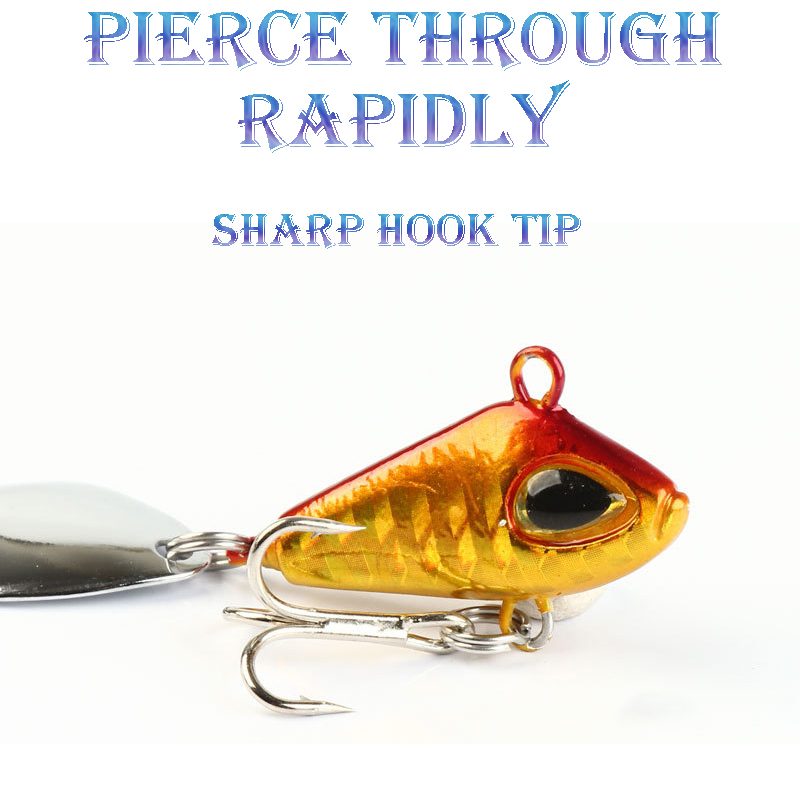 1 buah 6/11/18/22g VIB Crankba - Fishing Lure Spoon ulasan dan harga