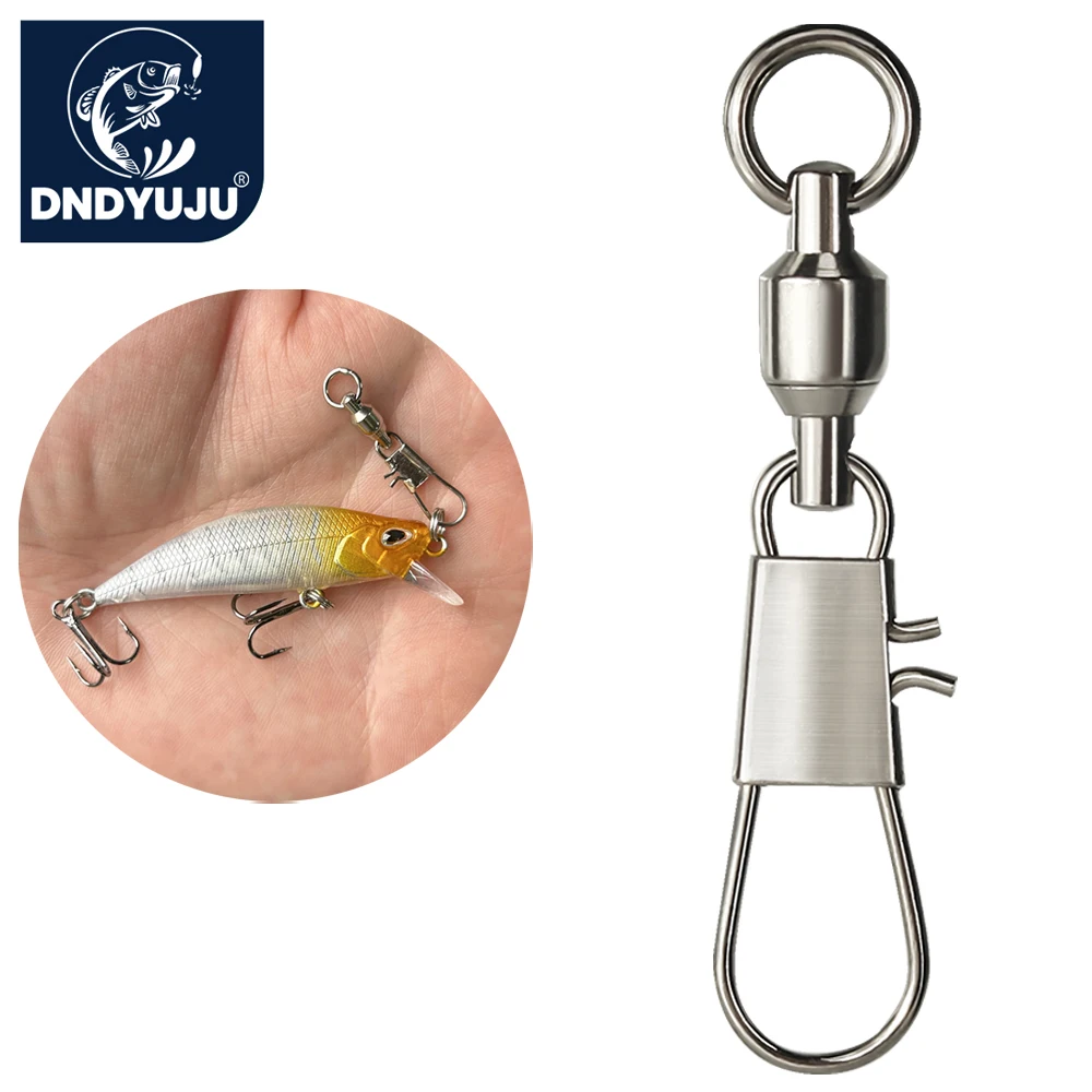 DNDYUJU 50pcs Swivel Pancing B - Fishing Lure Accessories ulasan dan harga