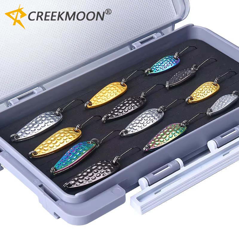 12pcs Set Umpan Sendok Logam Z - Fishing Lure Spoon ulasan dan harga