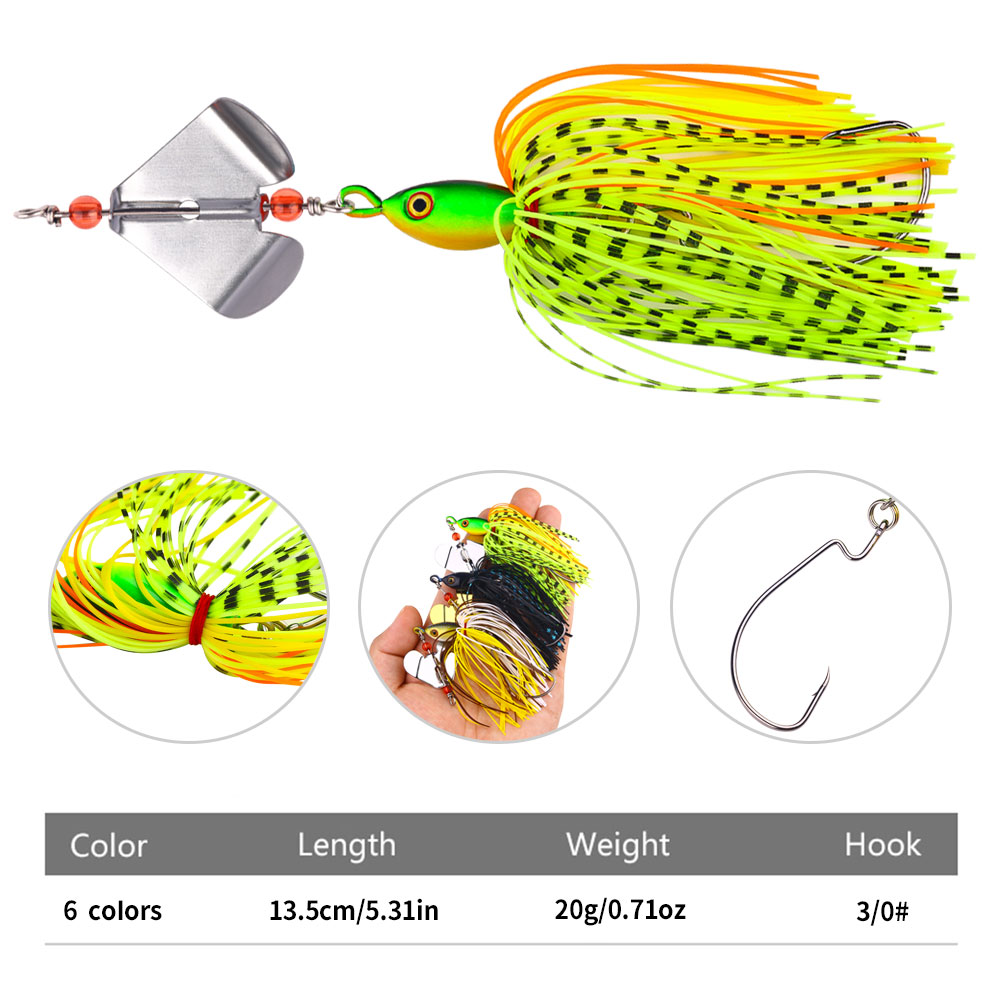 1 buah Umpan Pancing 13,5cm 20 - Fishing Lure Blade Bait ulasan dan harga