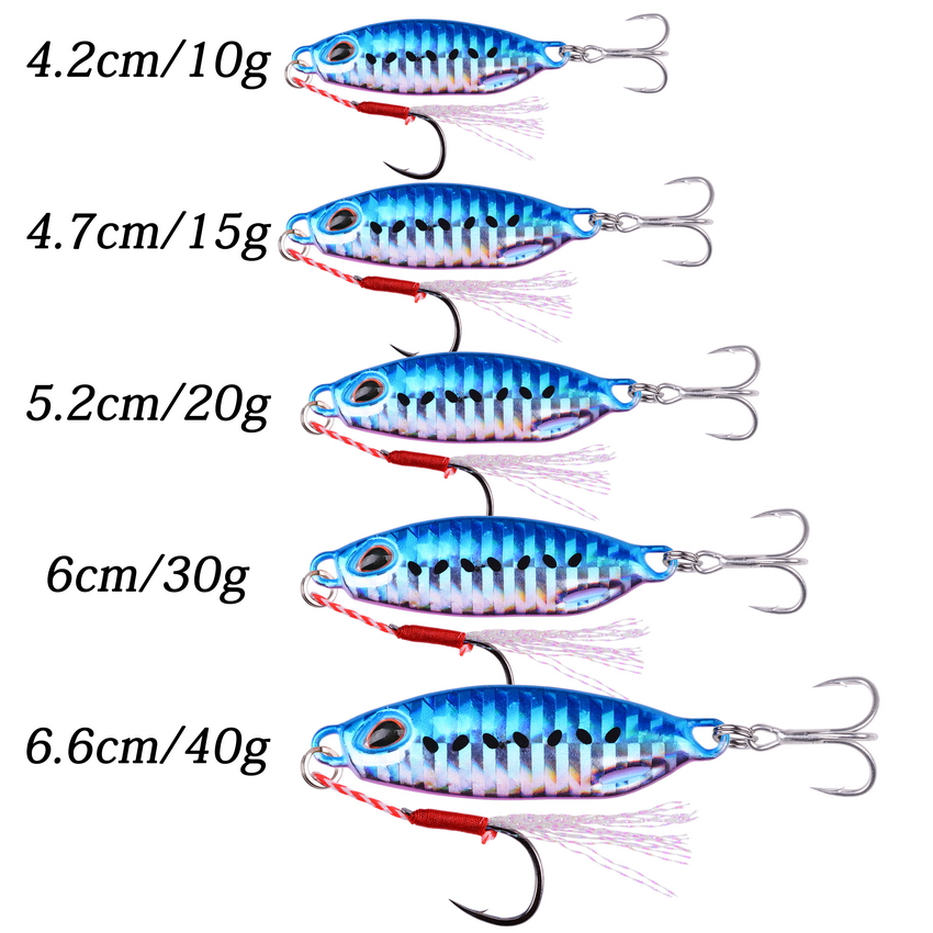 Jig 10G 15G 20G 30G 40G Memanc - Fishing Lure Spoon ulasan dan harga
