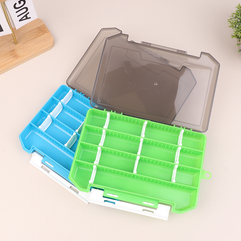 【F】1 Buah Kotak Umpan Plastik  - Fishing Lure Soft Plastic ulasan dan harga