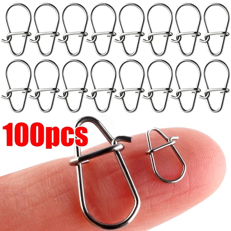 100 Buah Aksesori Klip Pengunc - Fishing Lure Accessories ulasan dan harga