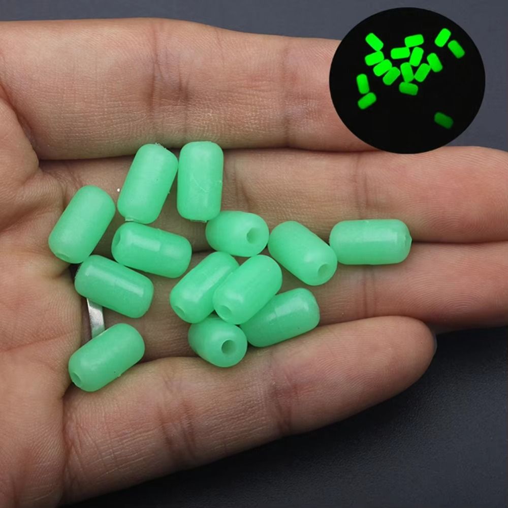 100 Buah/Tas Manik-manik Pelam - Fishing Lure Soft Plastic ulasan dan harga